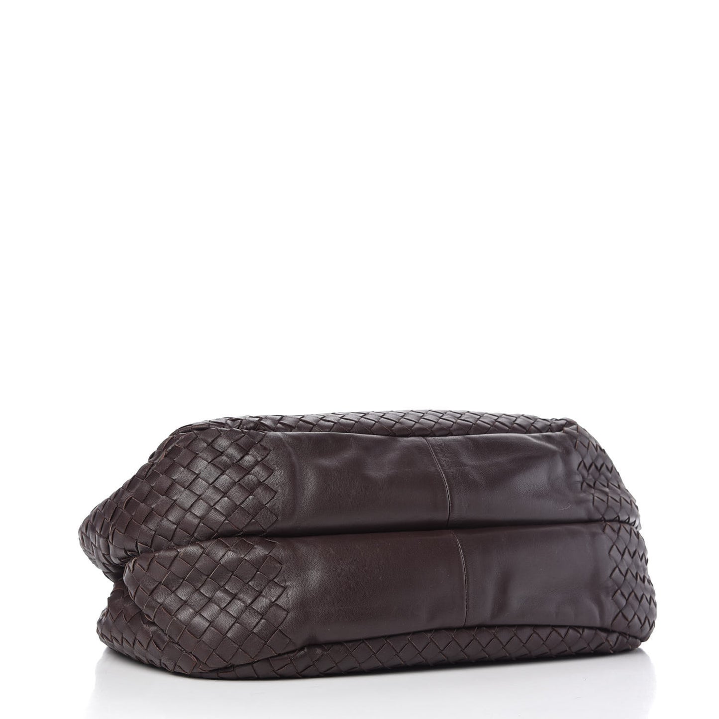 Nappa Intrecciato Medium Campana Ebano