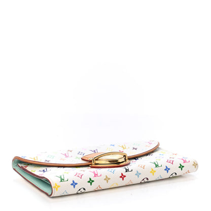 Louis Vuitton Monogram Multicolor Eugenie Wallet White Anie 3 of 4