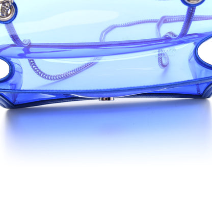Saint Laurent Calfskin Metallic PVC Mini Betty Blue 5 of 9