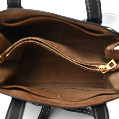 Loewe Calfskin Small Gate Tote Midnight Blue 5 of 13