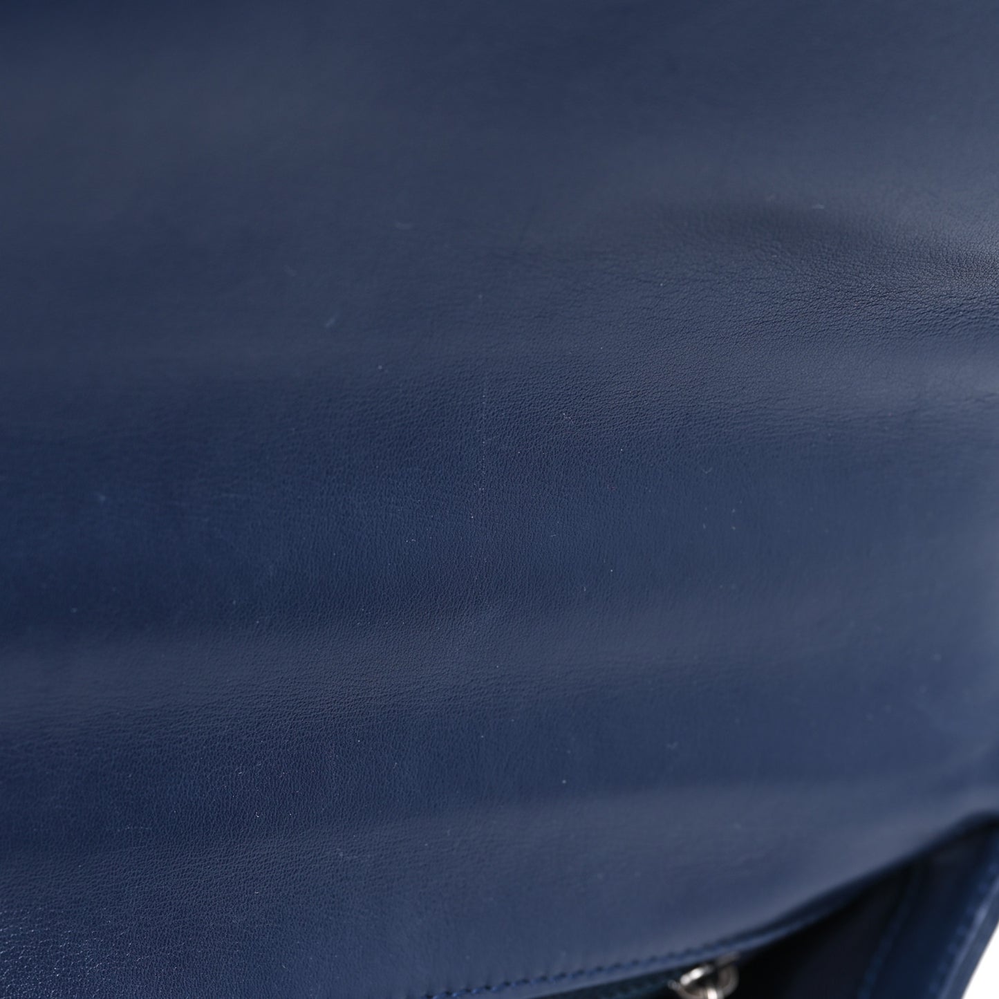 Lambskin Quilted New Medium Boy Flap Dark Navy Blue