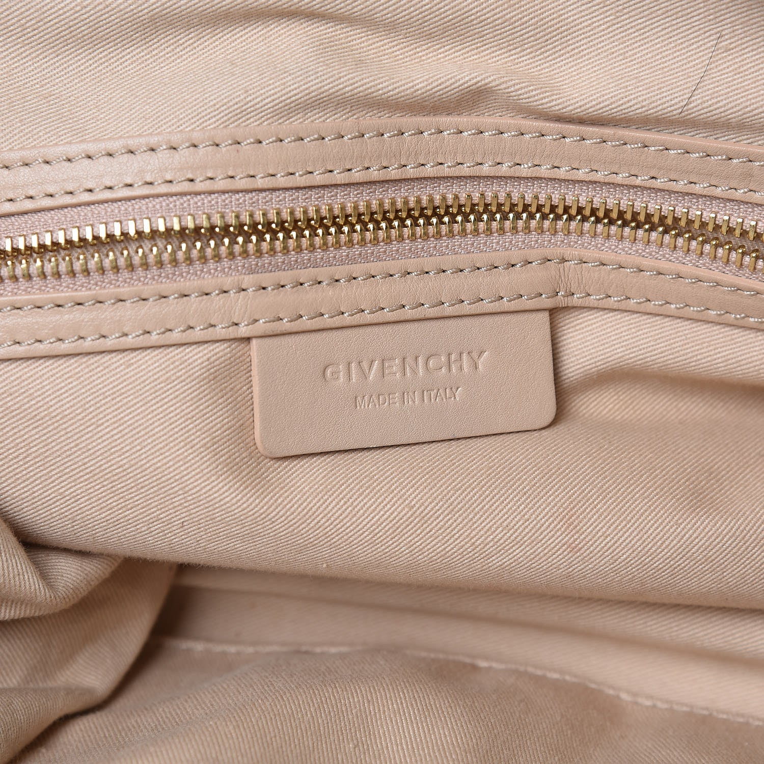 Givenchy Wrinkled Lambskin Medium Nightingale Tan 7 of 17