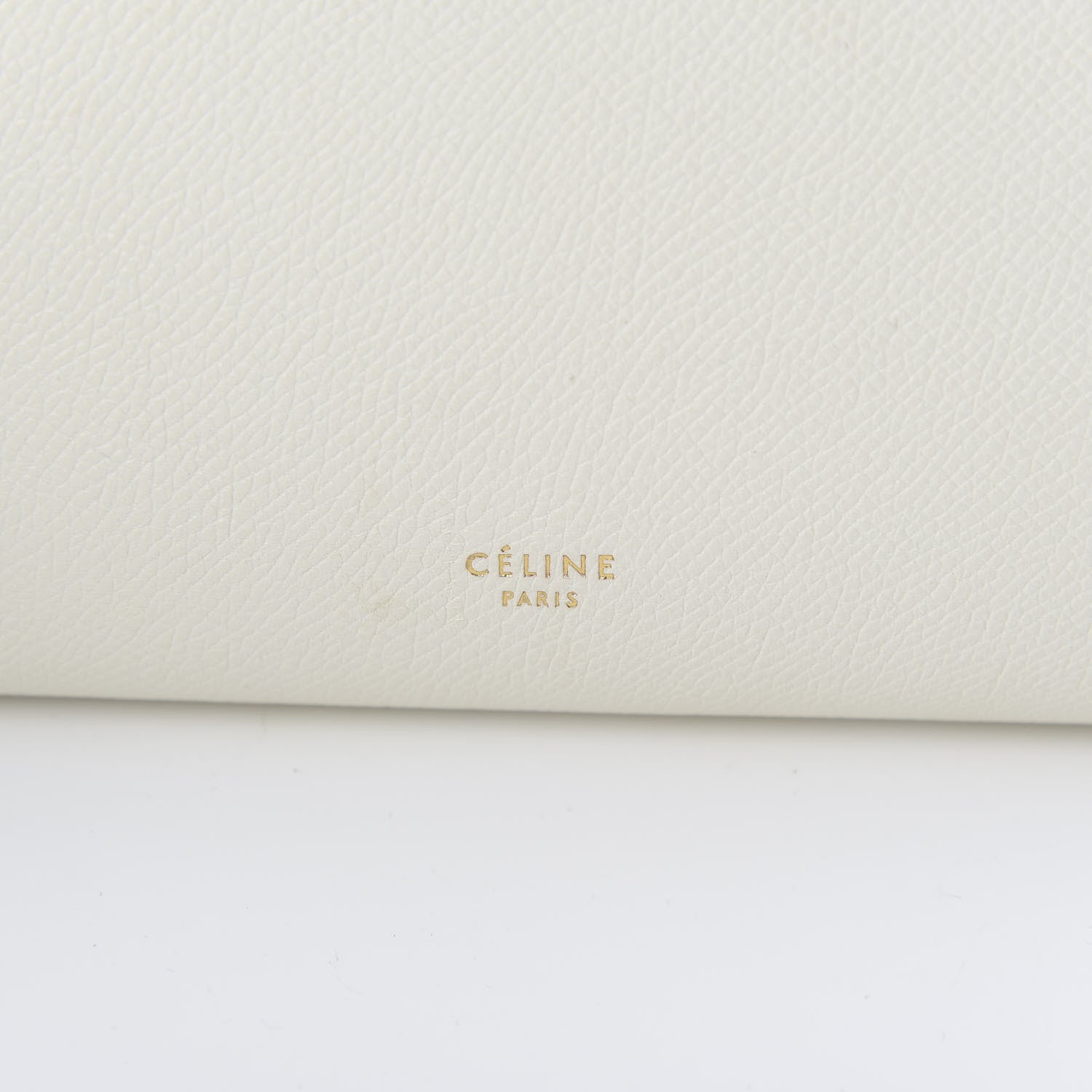 Celine Grained Calfskin Micro Belt Bag White 5 of 12