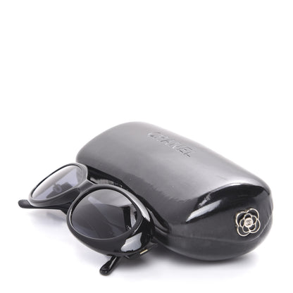 Chanel Logo Sunglasses 5119 Black 8 of 8