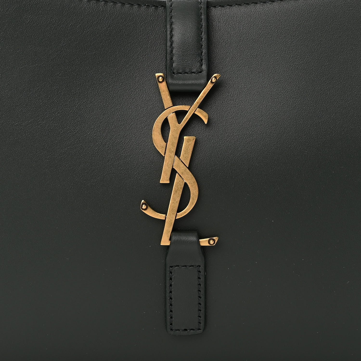 Saint Laurent Smooth Calfskin Le 5 A 7 Hobo Vert Fonce 8 of 10
