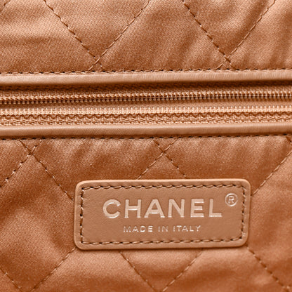 Chanel Shiny Calfskin Quilted Small Chanel 22 Beige 7 of 11