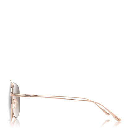 Tom Ford Metal Pilot Sunglasses FT0883 Gold 3 of 9
