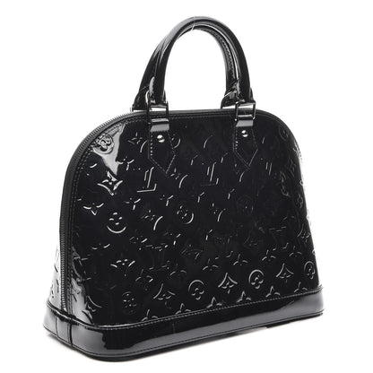 Louis Vuitton Vernis Alma PM Noir Magnetique 3 of 6