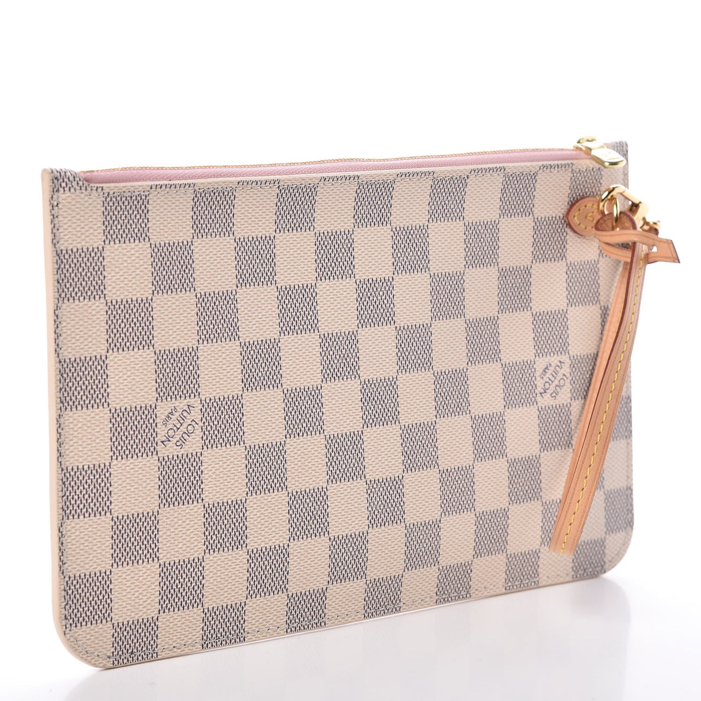 Damier Azur Neverfull MM GM Pochette Rose Ballerine