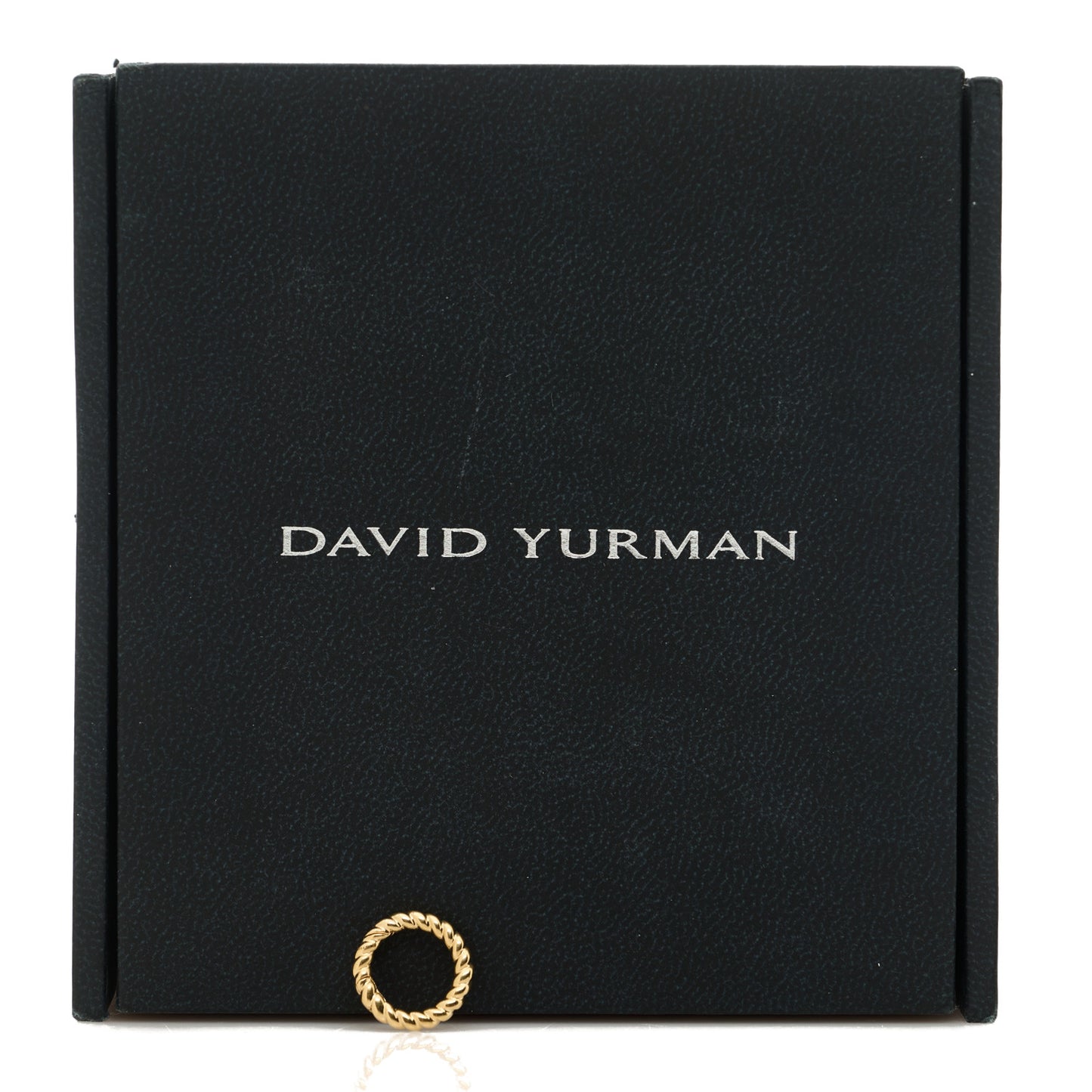 18K Yellow Gold Cable Amulet Holder