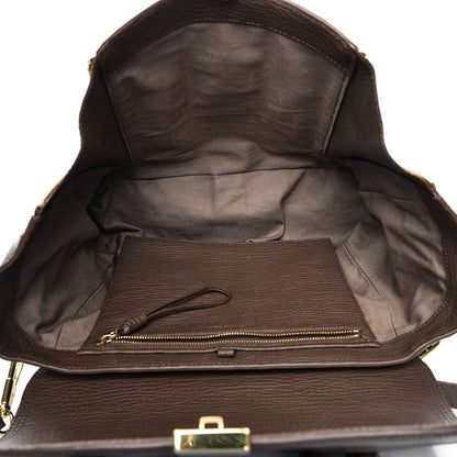 3.1 Phillip Lim 3.1 Textured Calfskin Medium Pashli Satchel Taupe 6 of 8