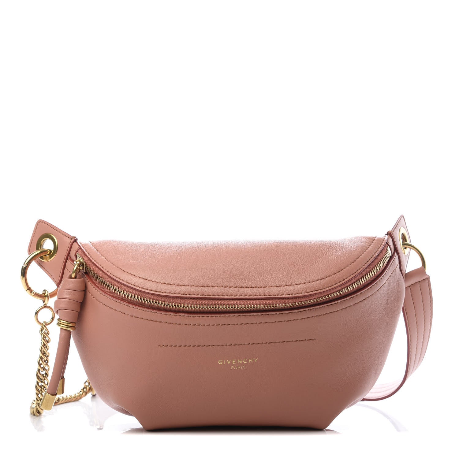 Givenchy Calfskin Whip Belt Bag Pale Coral 1 of 10
