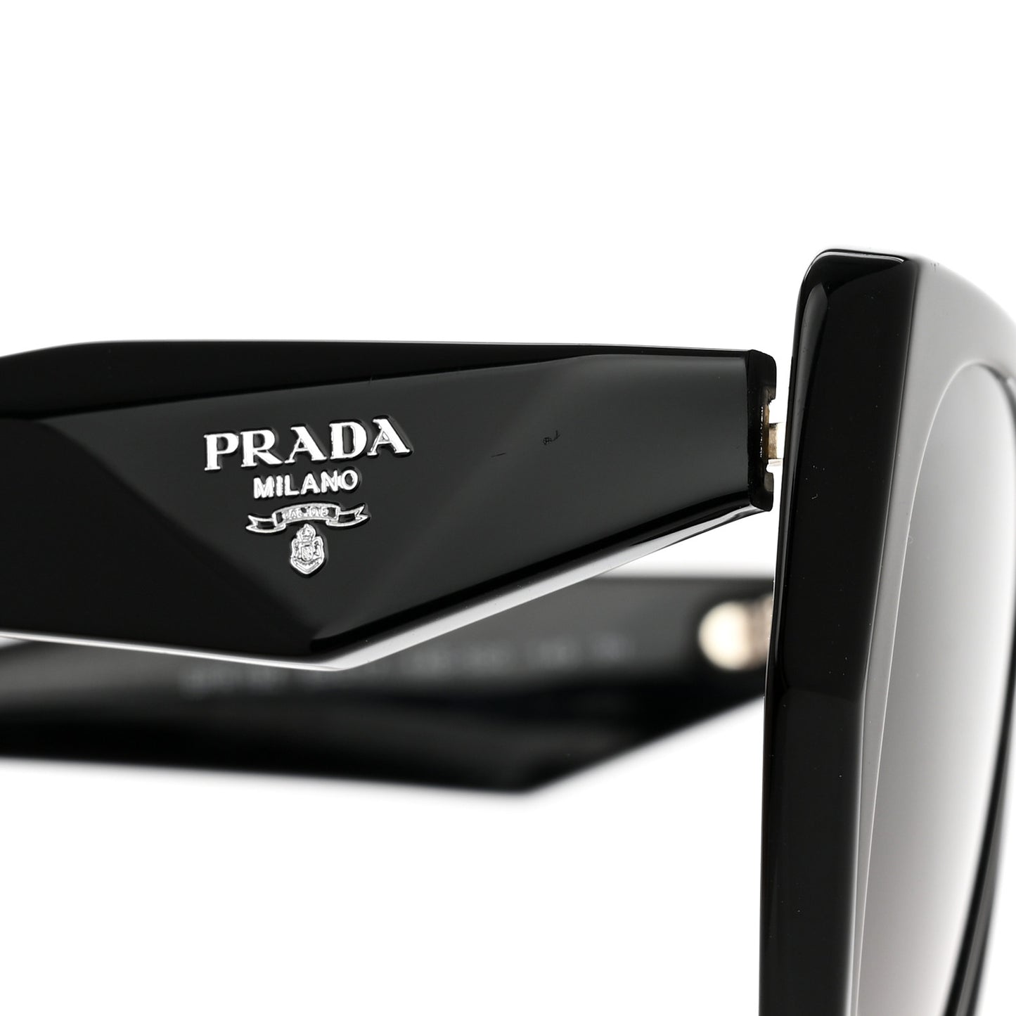 Acetate Symbole Sunglasses SPR 19Z Black