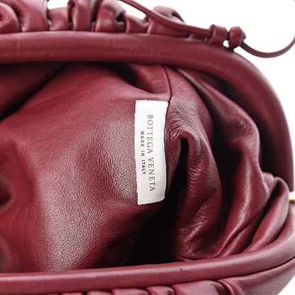 Bottega Veneta Butter Calfskin The Mini Pouch Bordeaux 7 of 10