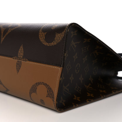 Louis Vuitton Reverse Monogram Giant Onthego MM 9 of 10