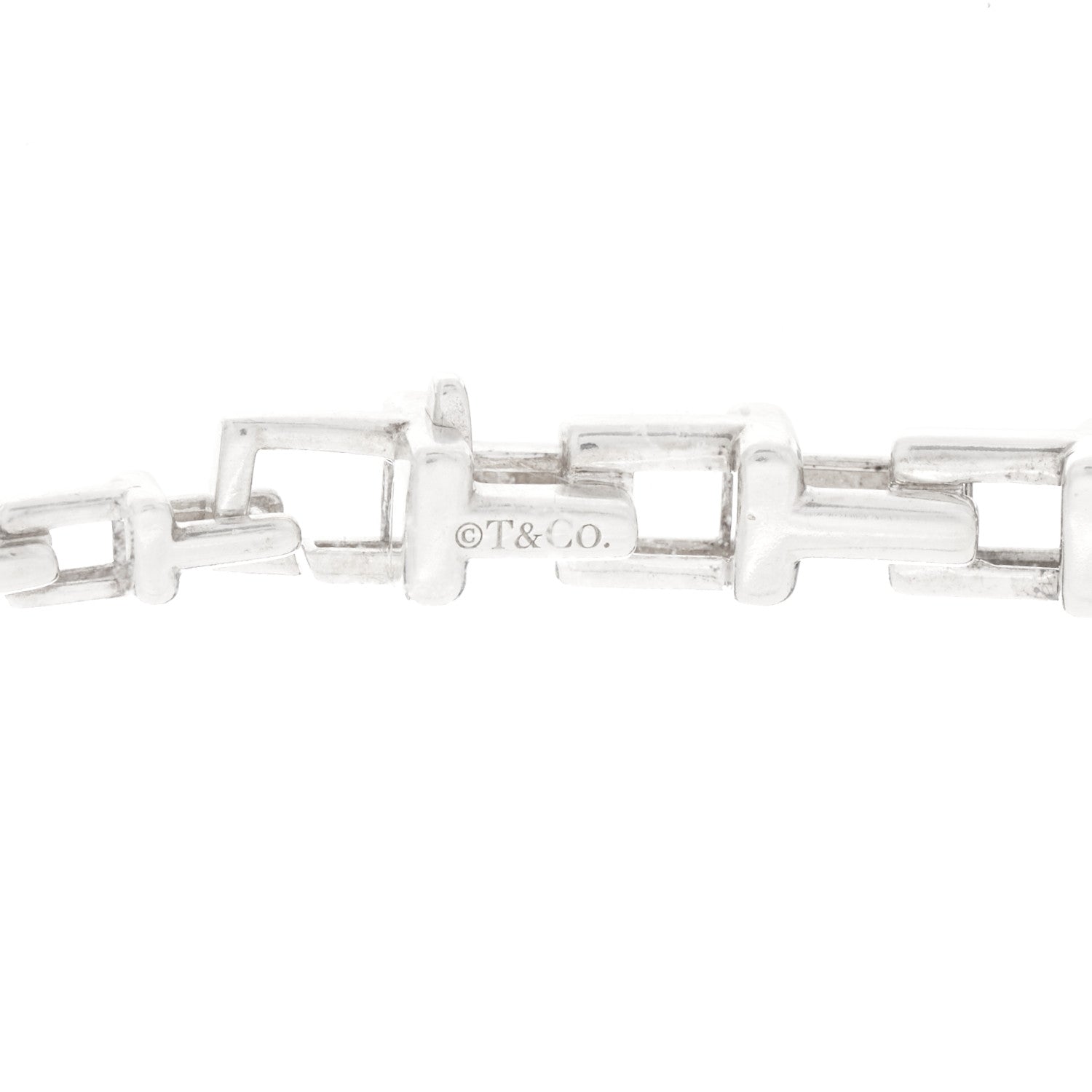 Tiffany Sterling Silver Interchangeable T Chain Necklace 4 of 5