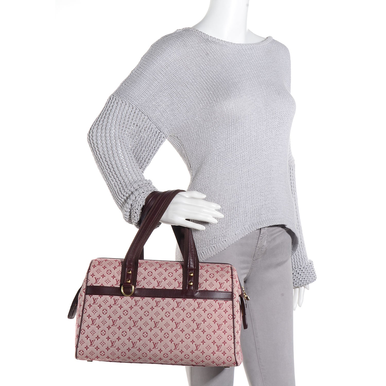 Louis Vuitton Mini Monogram Josephine GM Cherry 2 of 7