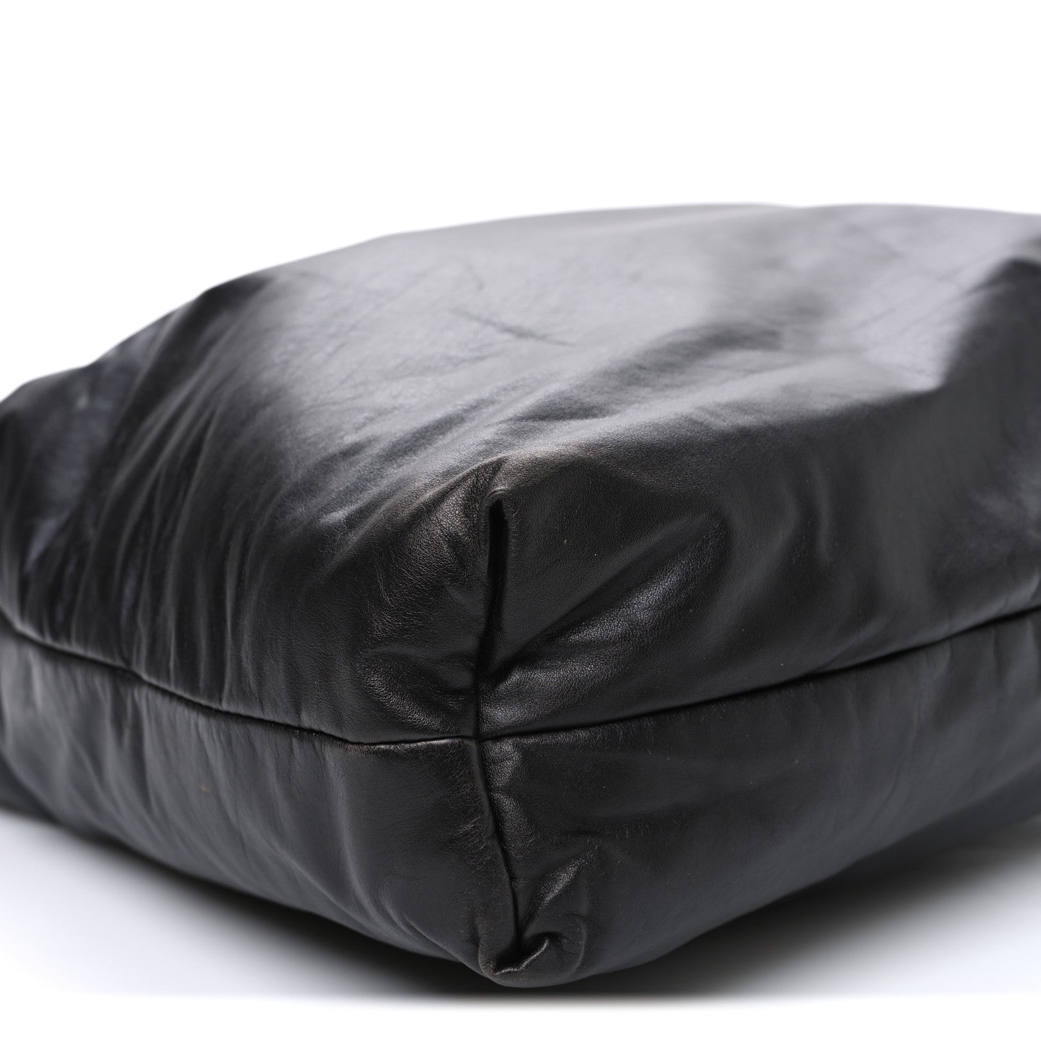 The Row Light Nappa Pim Bag Dark Brown 8 of 9