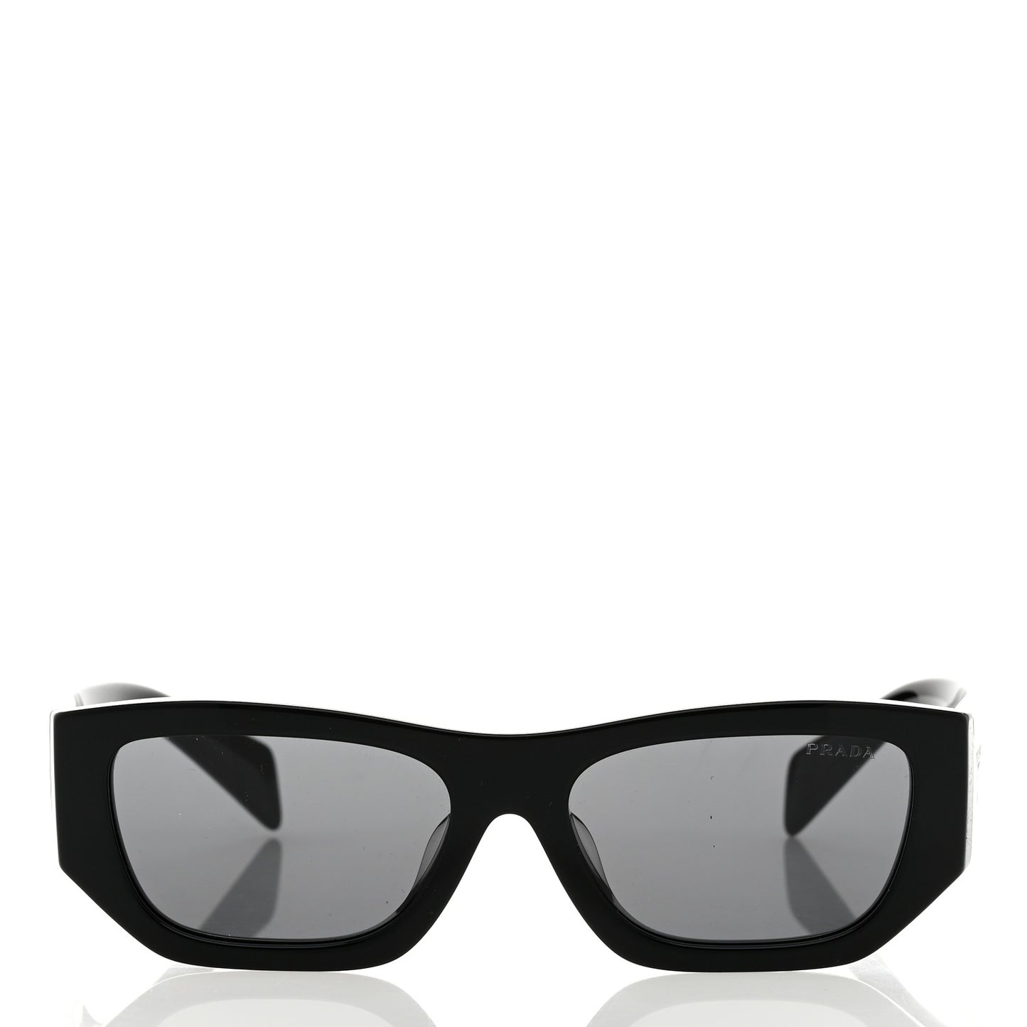 Acetate Pillow Sunglasses SPR A01 Black