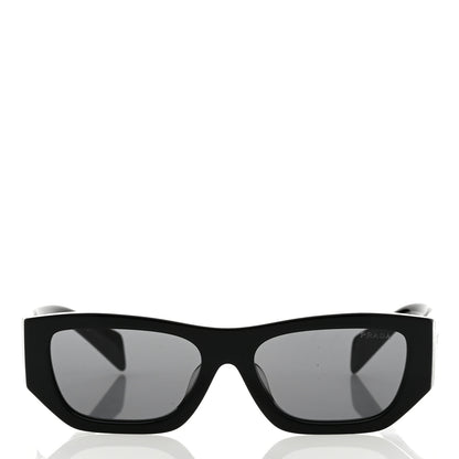Prada Acetate Pillow Sunglasses SPR A01 Black 2 of 8