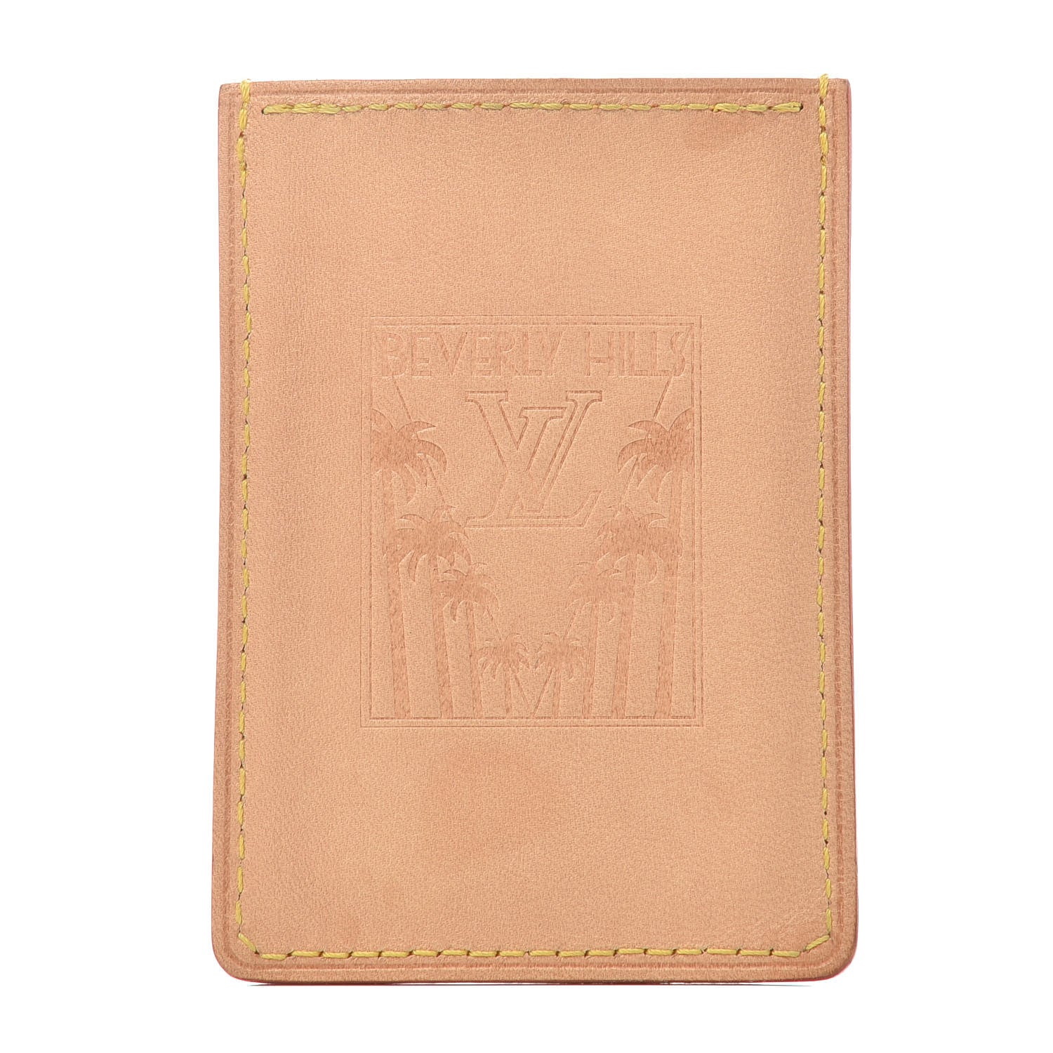 Louis Vuitton Vachetta Beverly Hills Card Holder 1 of 5