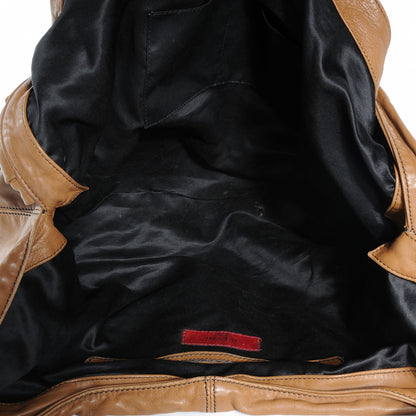 Valentino Garavani Nappa Premier Bow Hobo Brown 7 of 10