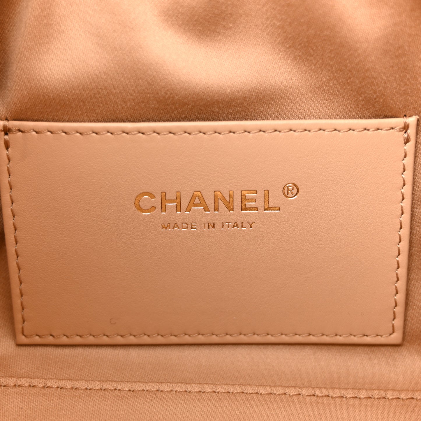 Caviar Quilted Mini Chanel 25 Handbag Beige