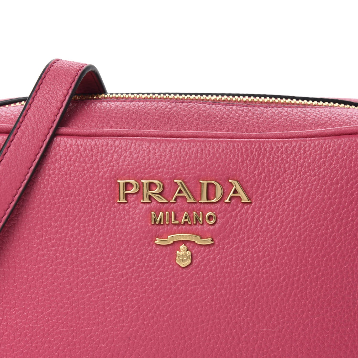 Prada Vitello Phenix Camera Bag Peonia 10 of 10