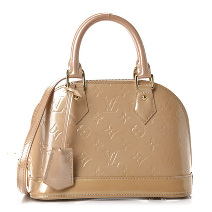 Louis Vuitton Vernis Alma BB Dune 1 of 11