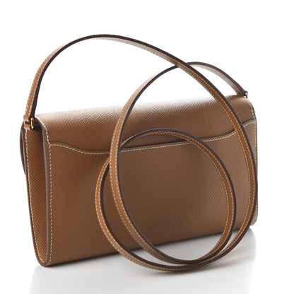 Hermes Epsom Constance Long Wallet To Go Gold 3 of 10