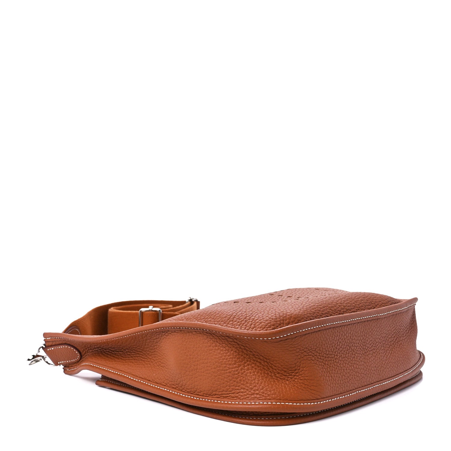 Hermes Taurillon Clemence Evelyne III PM Gold 4 of 11