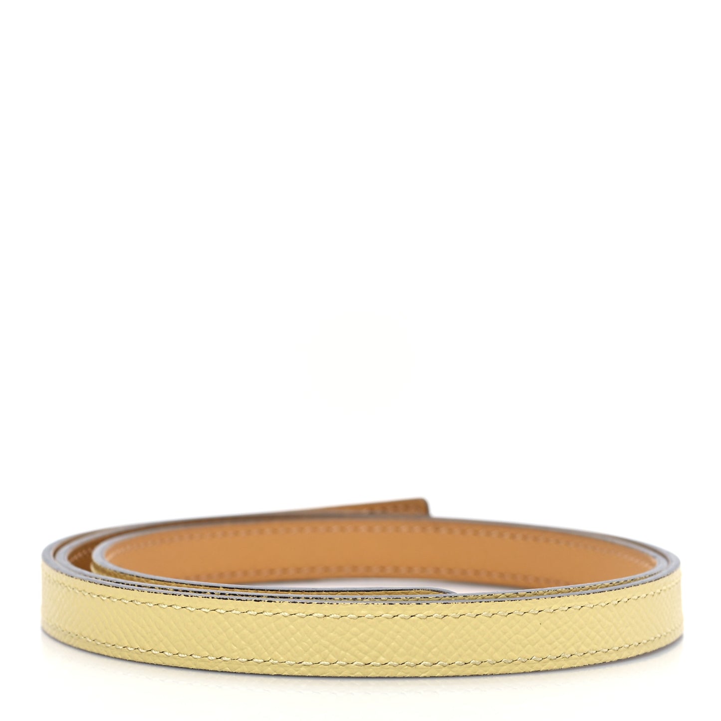 Epsom Swift 13mm Belt Strap 80 32 Jaune Poussin Sesame