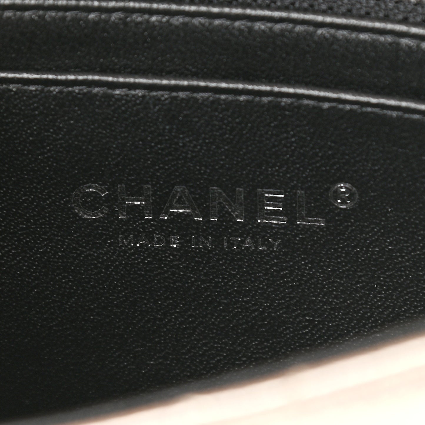 Metallic Lambskin Quilted Mini Square Flap Gold Black