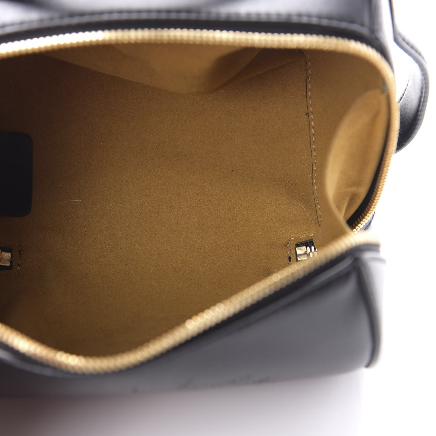 Eco Alter Nappa Perforated Logo Shoulder Bag Black