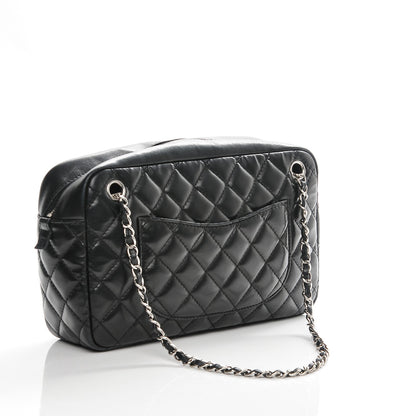 Chanel Lambskin Quilted Medium Camera Case Black 3 of 7