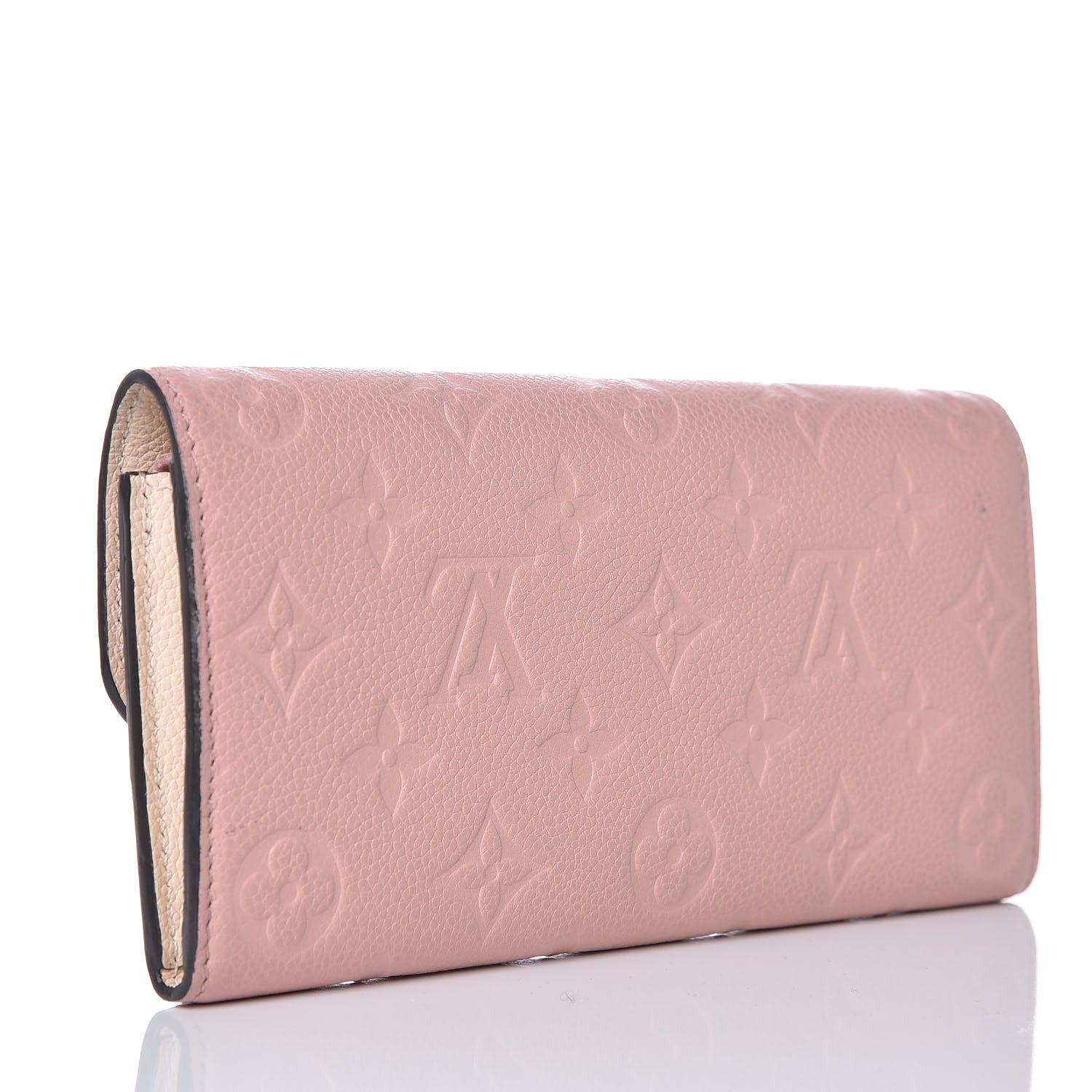 Louis Vuitton Empreinte Emilie Wallet Rose Poudre 3 of 10