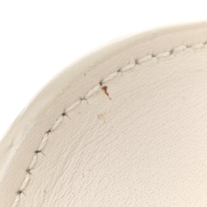 Saint Laurent Calfskin Monogram Baby Cabas Dove White 13 of 15
