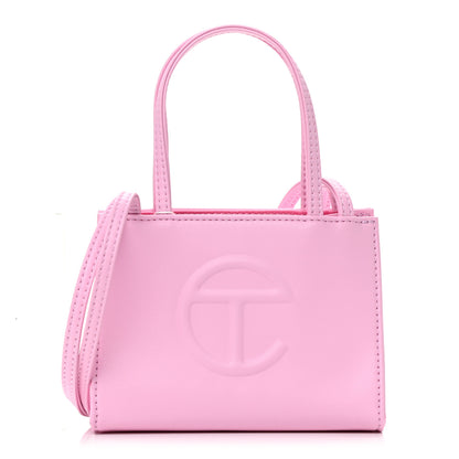 Telfar Vegan Leather Small Shopping Bag Bubblegum 1 of 10