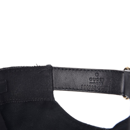 Gucci Monogram Web Baseball Hat L Black 6 of 6