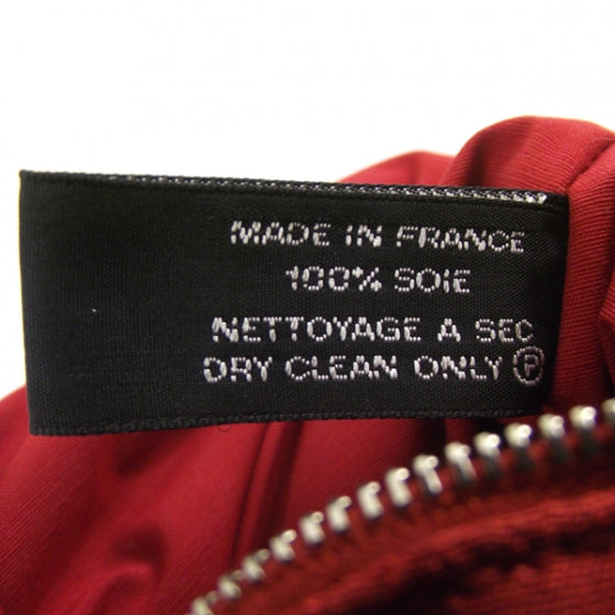Silk Bolide Trousse De Voyage Cosmetic Case Red