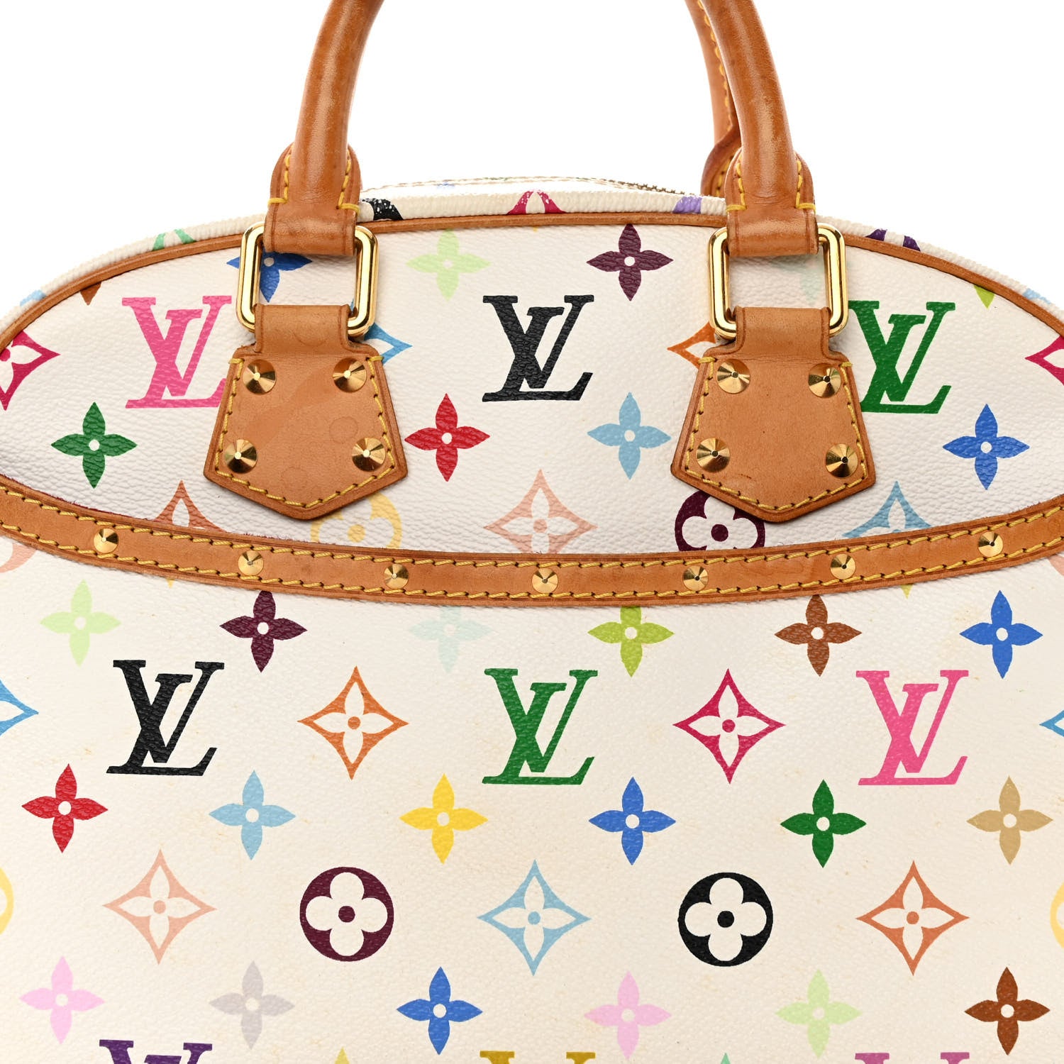 Louis Vuitton Monogram Multicolor Trouville White 8 of 17