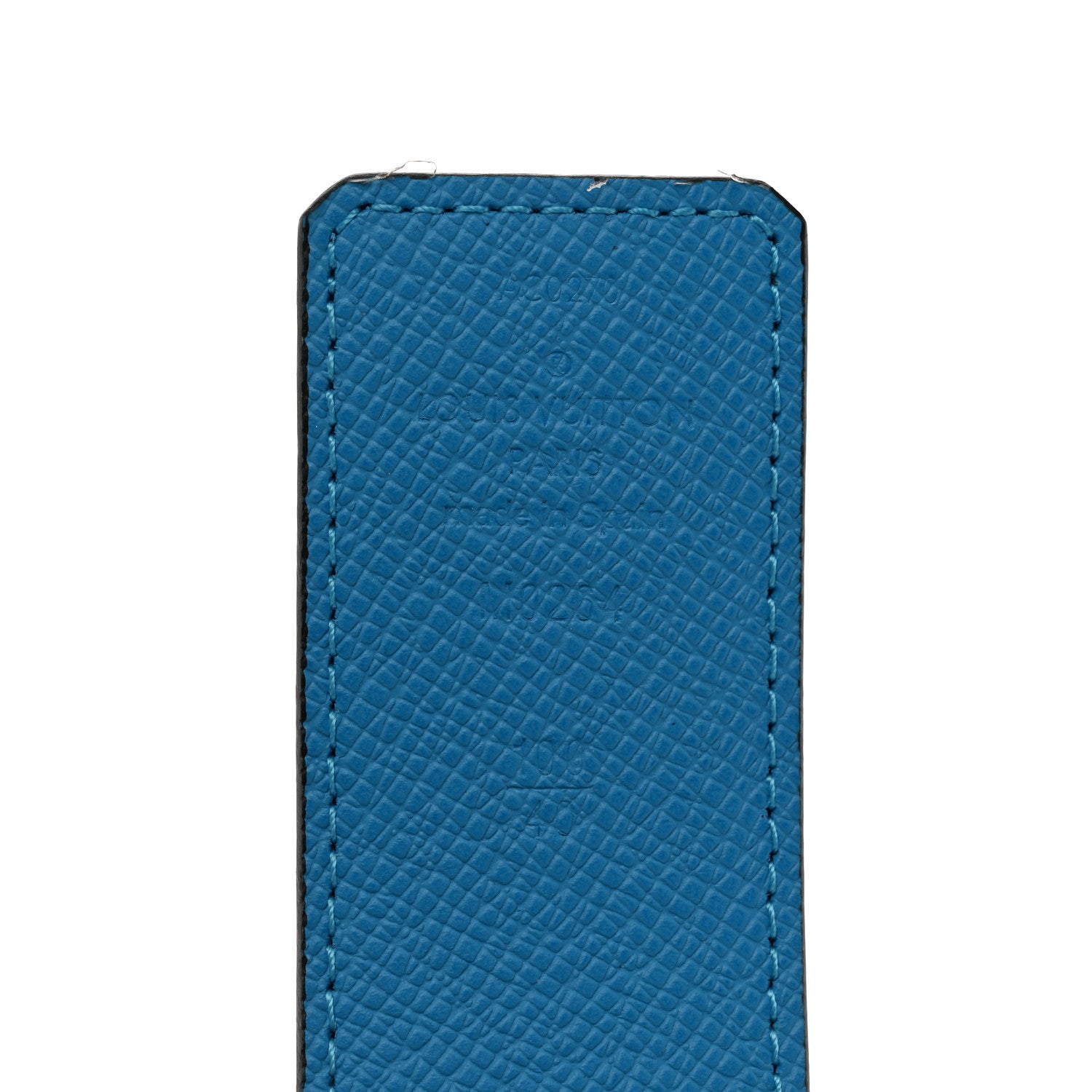 Louis Vuitton Monogram 40mm Reversible LV Initiales Belt 100 40 Lagoon Blue 3 of 5