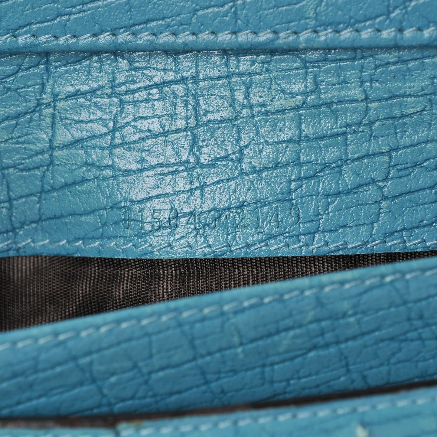 GG Plus Monogram Ladies GG Continental Wallet Beige Ebony Blue