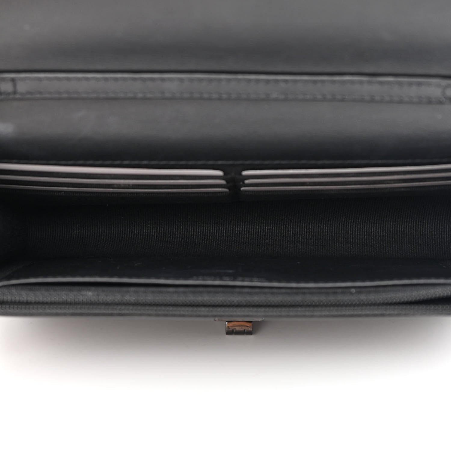 Chanel Aged Calfskin Quilted Reissue Wallet On Chain WOC So Black 5 of 13