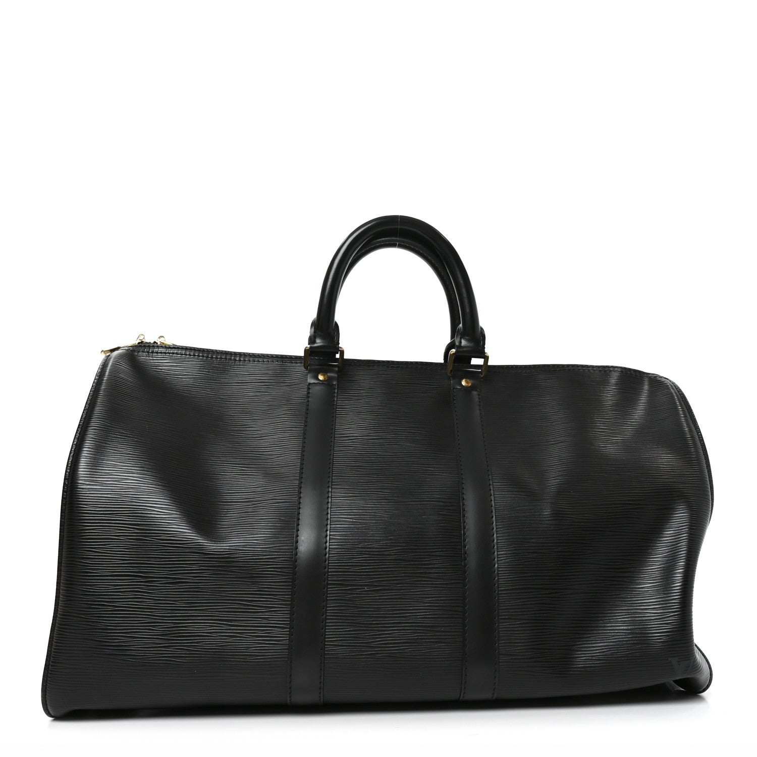 Louis Vuitton Epi Keepall 45 Black Black 1 of 8