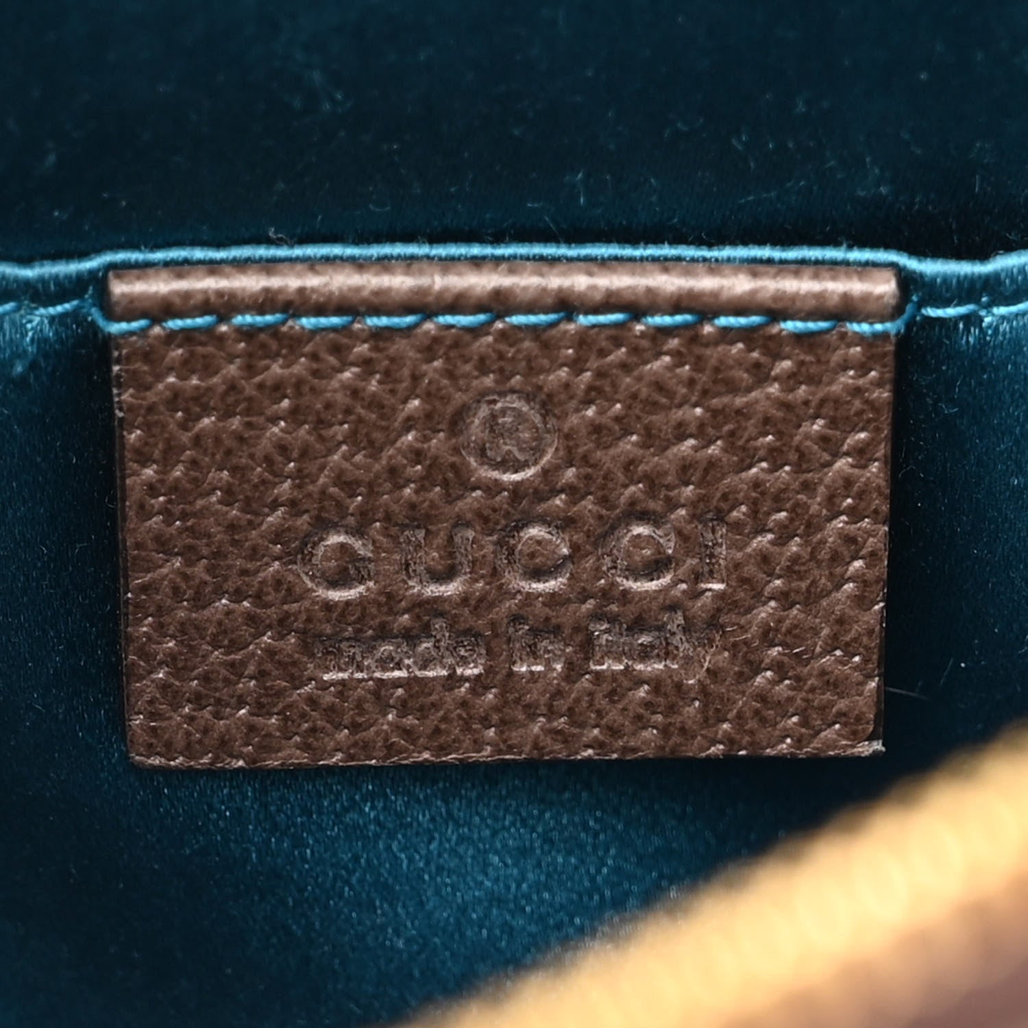 Gucci GG Supreme Monogram Textured Dollar Calfskin Web Small Ophidia Dome Shoulder Bag Beige Ebony New Acero 6 of 10