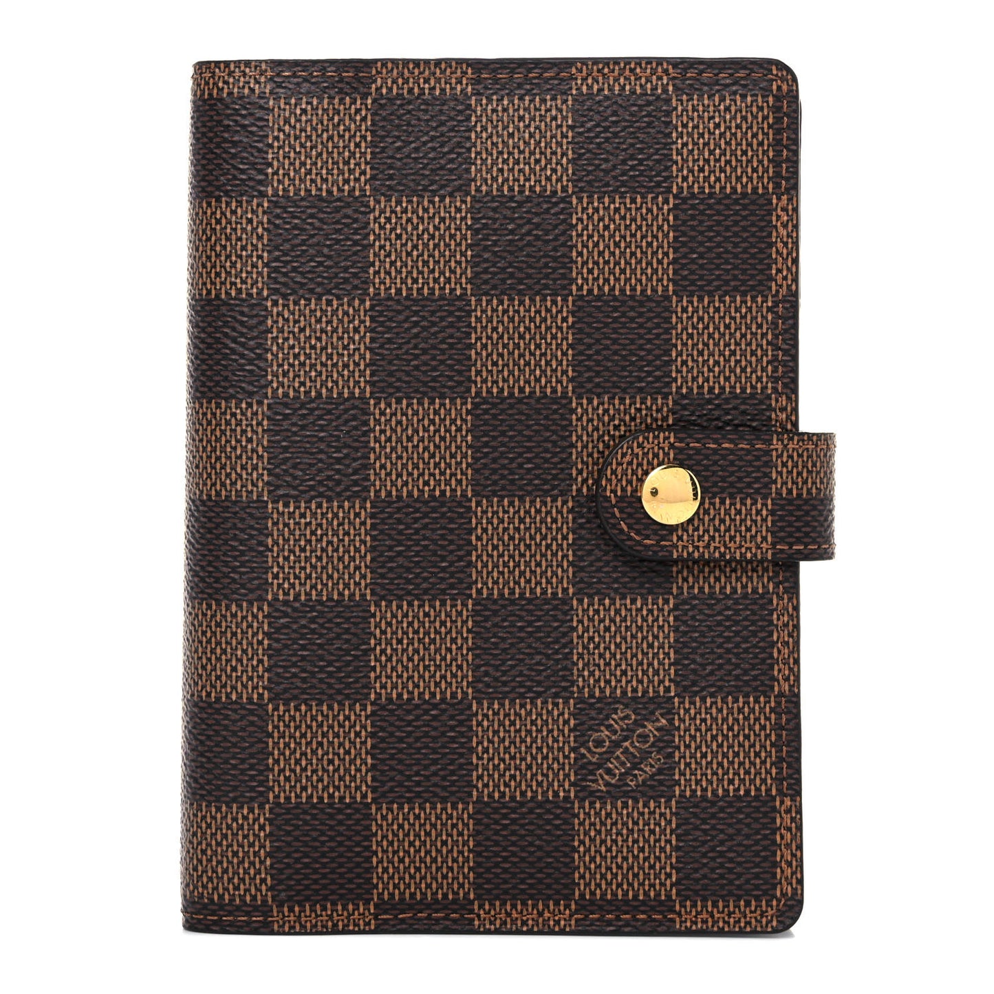 Damier Ebene Small Ring Agenda Cover