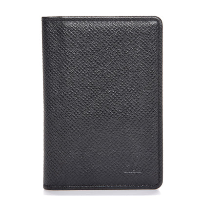 Louis Vuitton Taiga Pocket Organizer NM Black 1 of 9