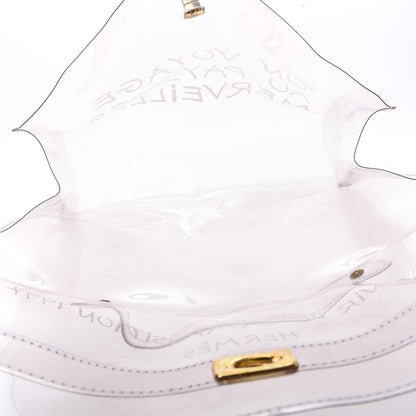 Hermes Vinyl Souvenir De L'Exposition Kelly Transparent 5 of 8