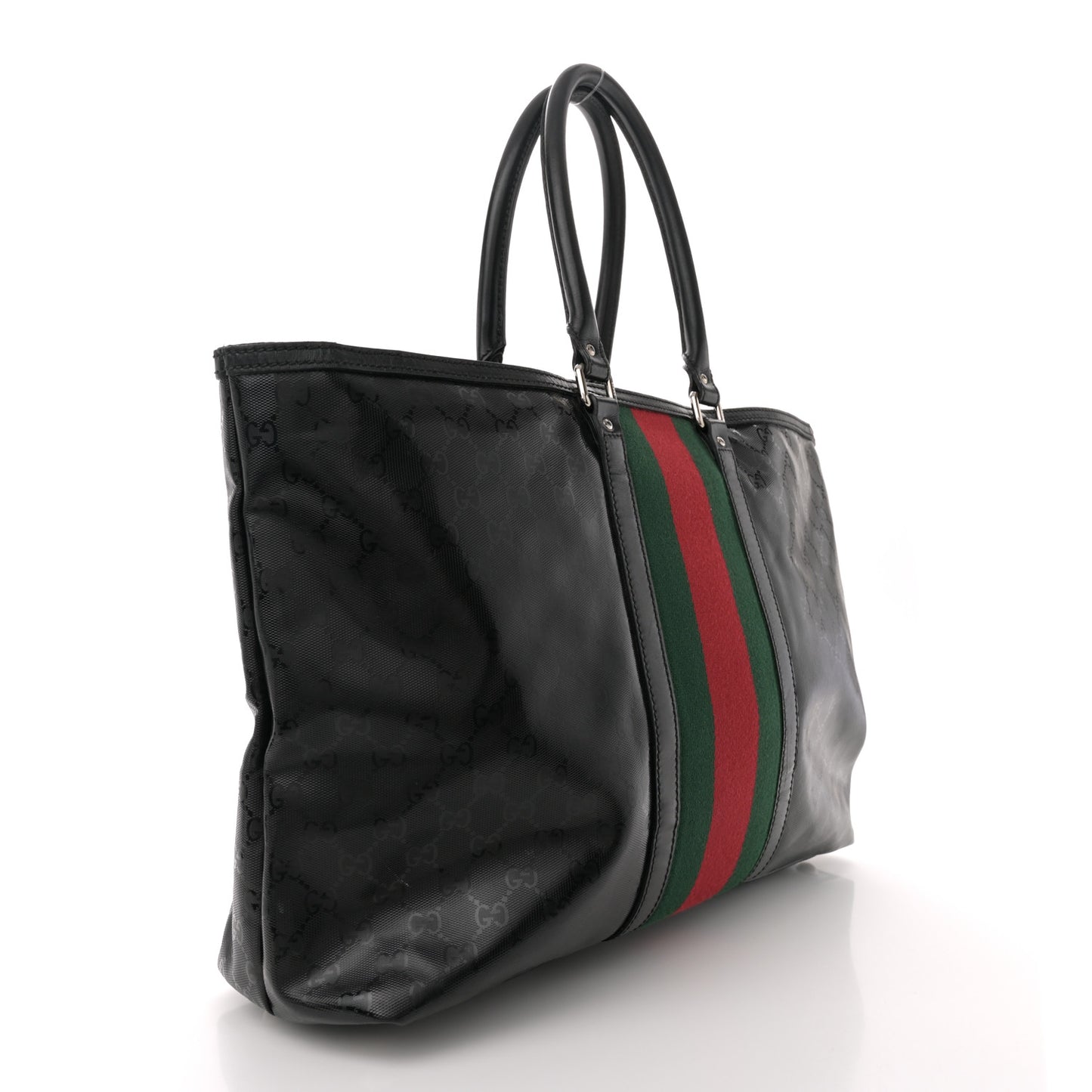 Imprime Monogram Web 500 Tote Black